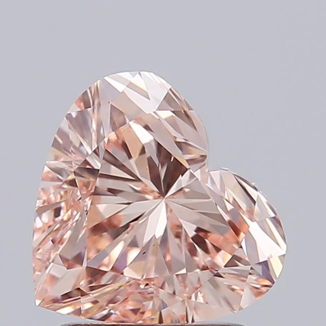 1.55 CT Fancy Intense Pink HEART