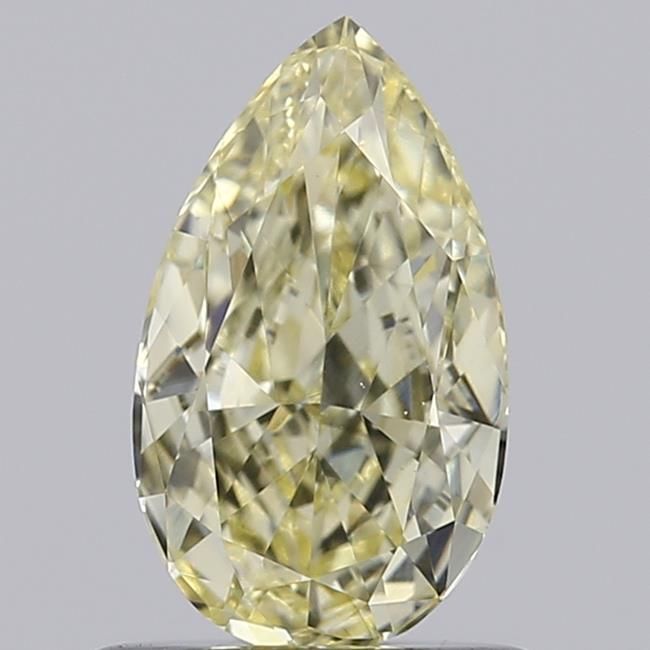 0.81 CT Fancy Light Yellow PEAR