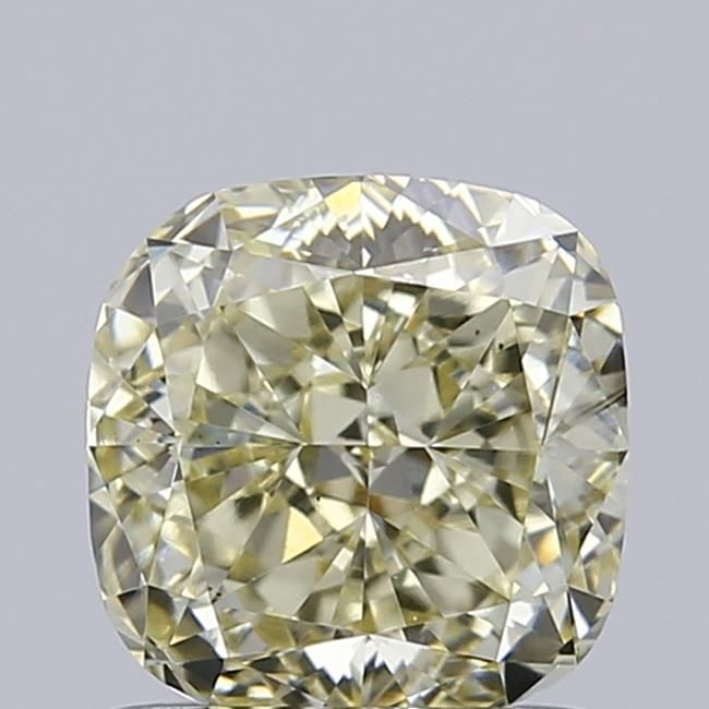1.02 CT Fancy Light Yellow CUSHION MODIFIED