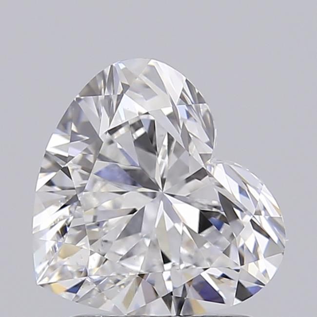 1.5 ct lab-grown Heart Diamond