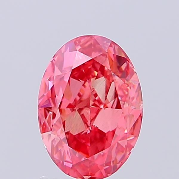 1.53 CT Fancy Vivid Pink OVAL