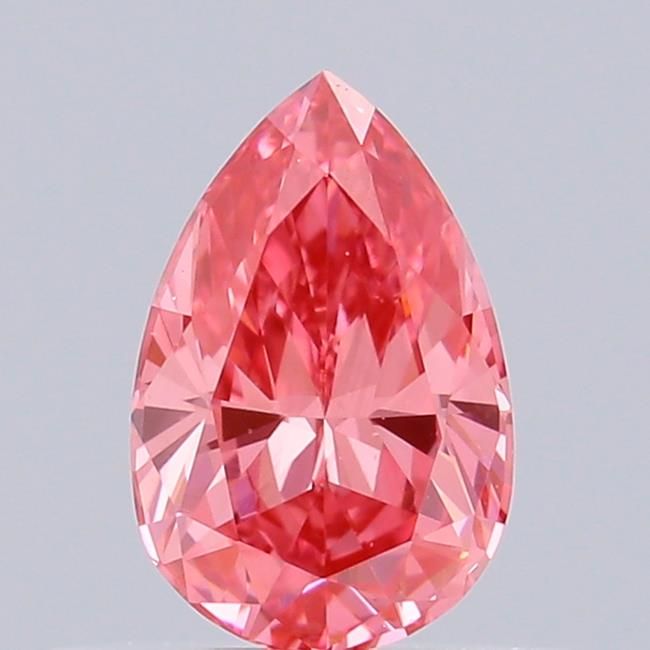 0.48 CT Fancy Vivid Pink PEAR
