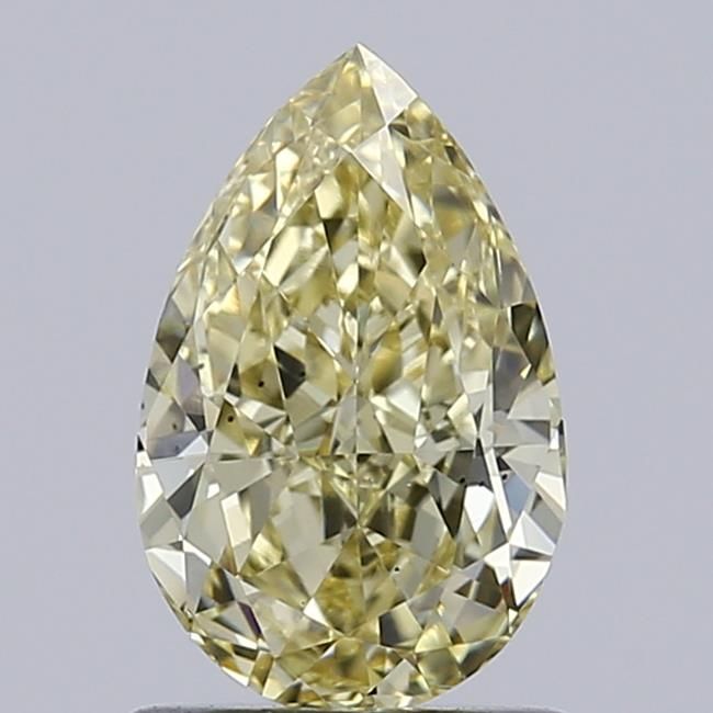 1.08 CT Fancy Yellow PEAR