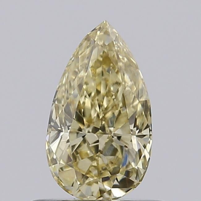 0.59 CT Fancy Light Yellow PEAR