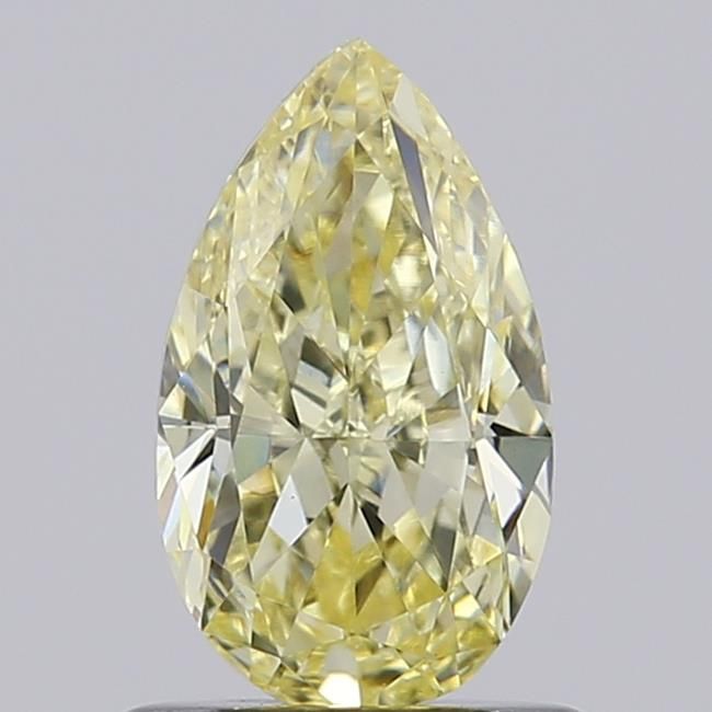 0.92 CT Fancy Light Yellow PEAR