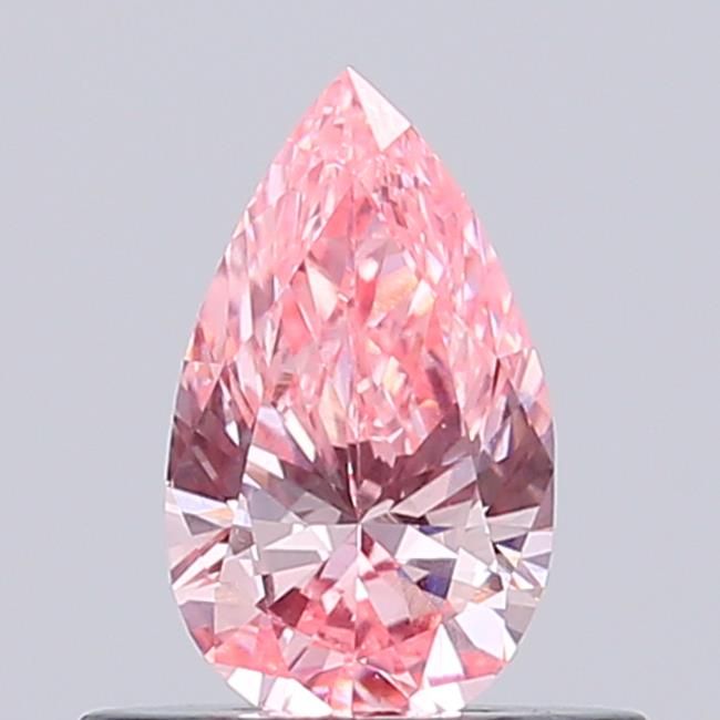 0.41 CT Fancy Vivid Pink PEAR
