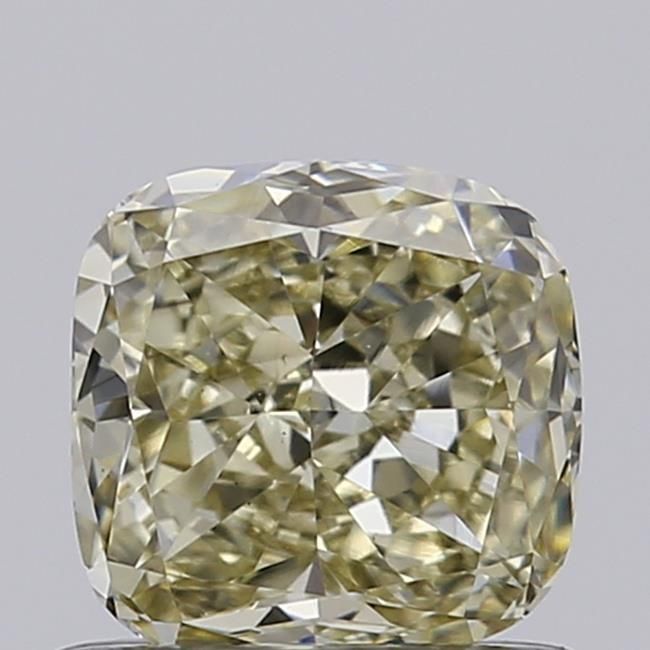 0.66 CT Very Light Yellow CUSHION MODIFIED