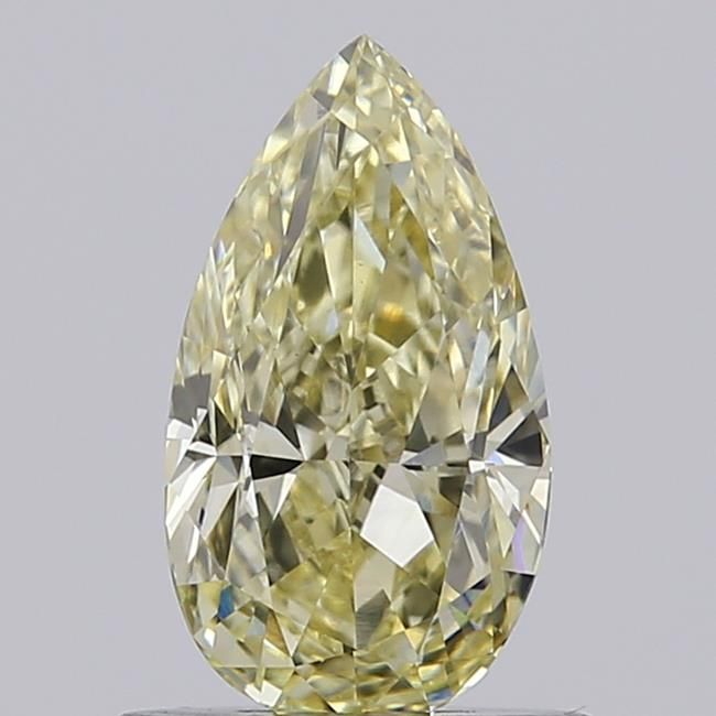 0.92 CT Fancy Light Yellow PEAR