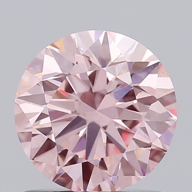 0.89 CT Fancy Vivid Pink ROUND