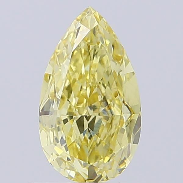0.94 CT Fancy Yellow PEAR