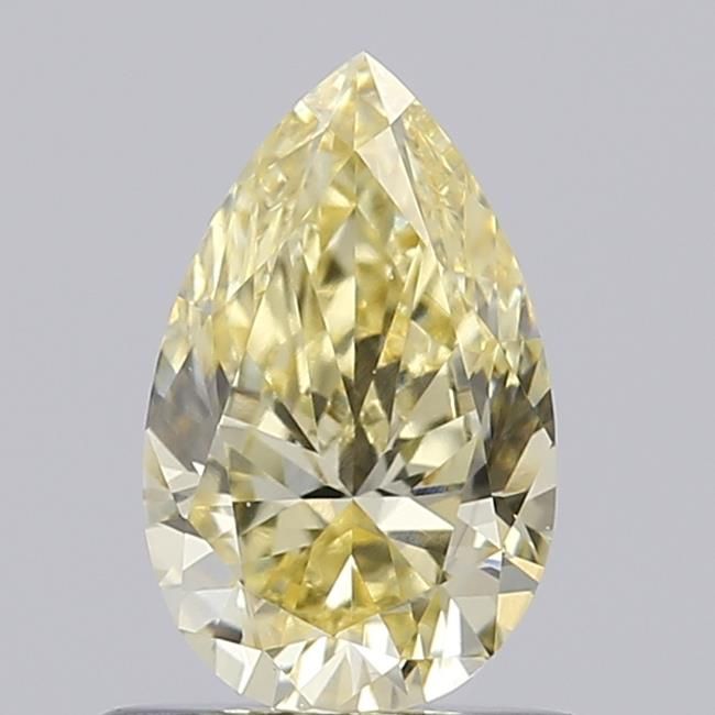 0.67 CT Fancy Light Yellow PEAR