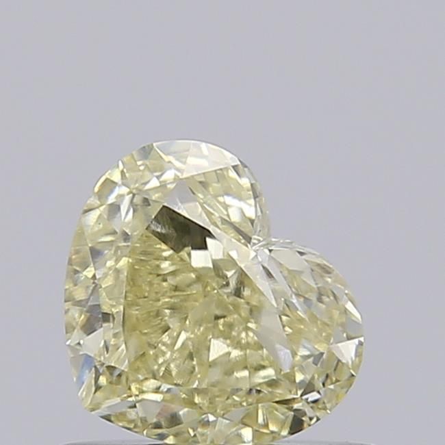 0.6 CT Fancy Light Yellow HEART
