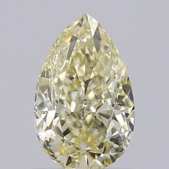 0.73 CT Very Light Yellow PEAR