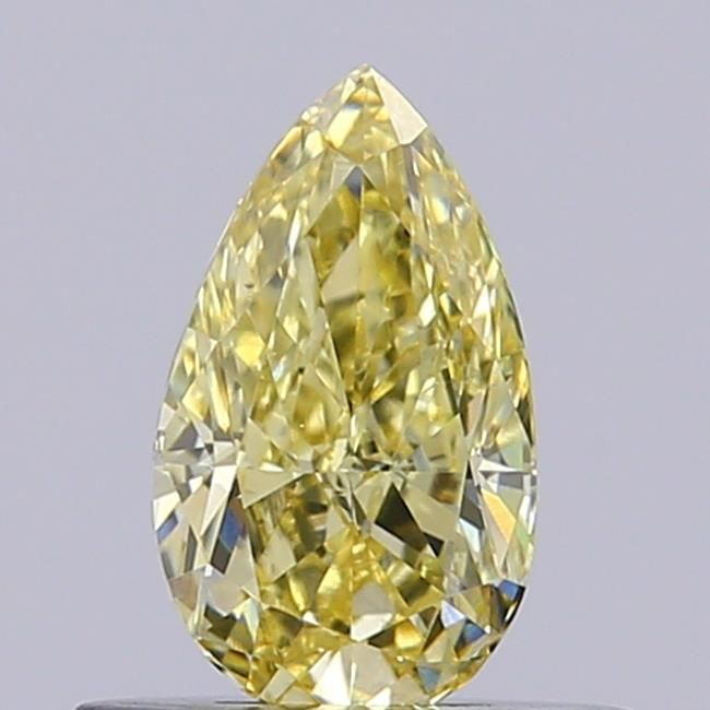 0.52 CT Fancy Light Yellow PEAR