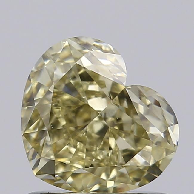 1.06 CT Fancy Yellow HEART