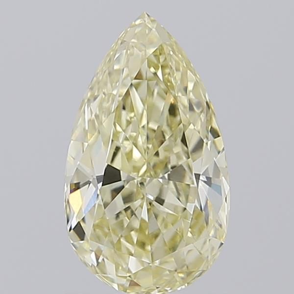 1.58 CT Fancy Yellow PEAR