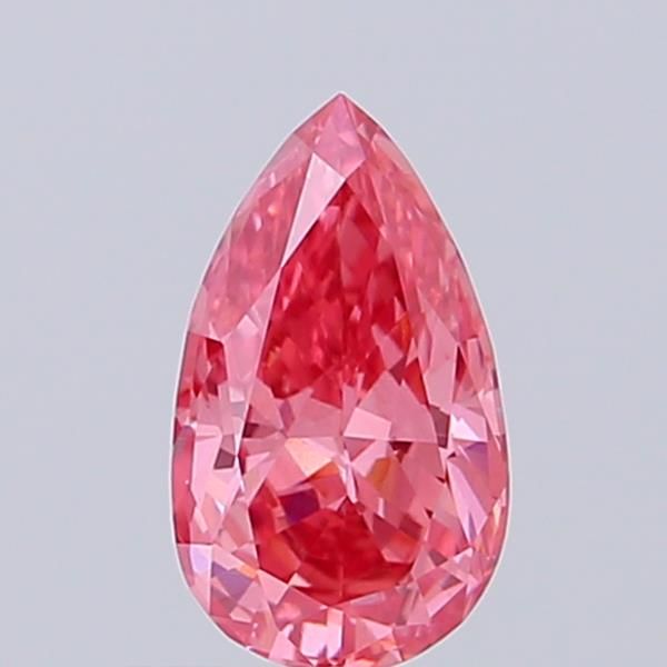 0.59 CT Fancy Vivid Pink PEAR