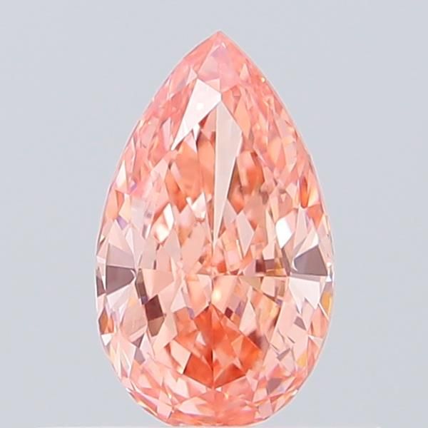 0.56 CT Fancy Vivid Pink PEAR