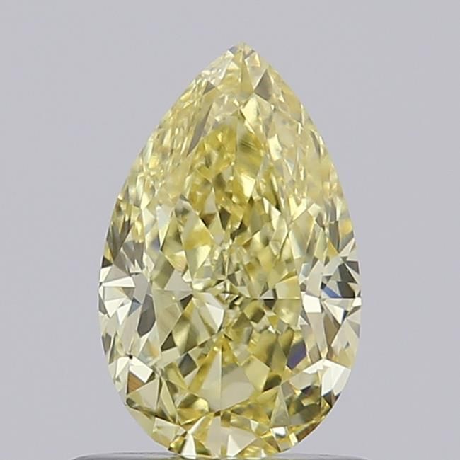 0.79 CT Fancy Light Yellow PEAR