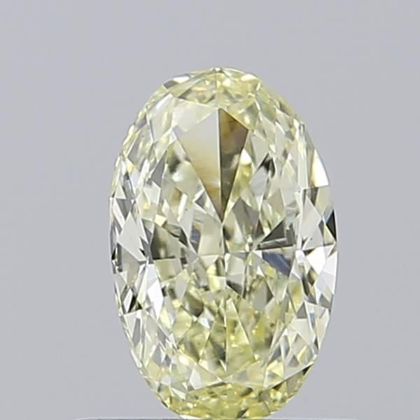 0.56 CT Fancy Light Yellow OVAL
