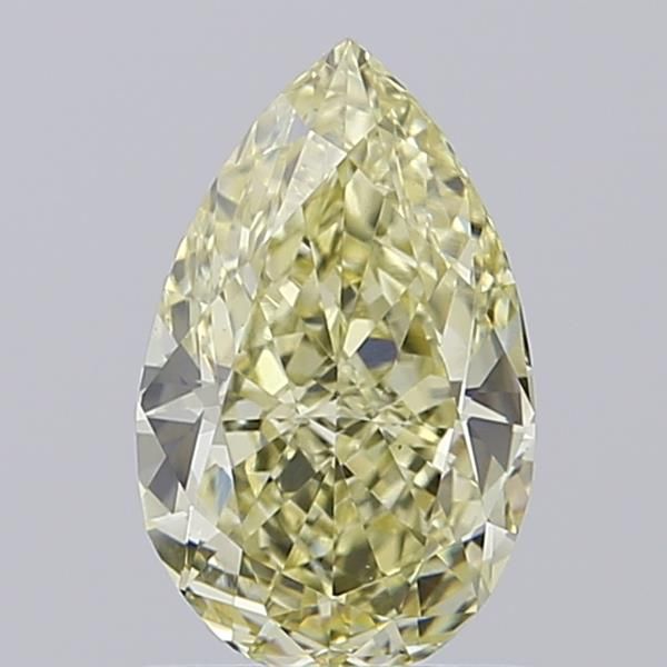 1.02 CT Fancy Yellow PEAR