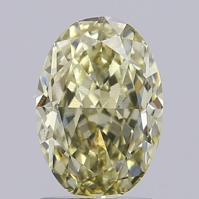 1.59 CT Fancy Yellow OVAL