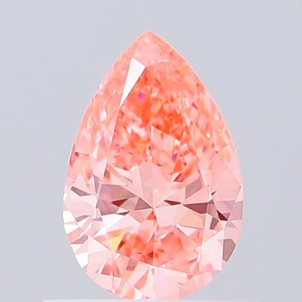 0.66 CT Fancy Vivid Pink PEAR