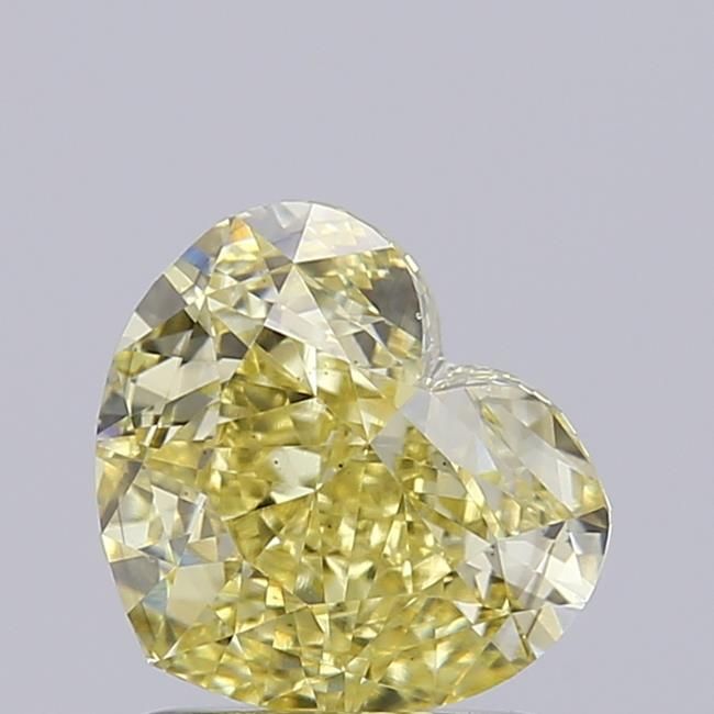 1.5 CT Fancy Intense Yellow HEART