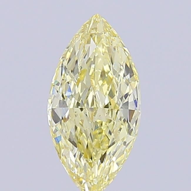 1.33 CT Fancy Light Yellow MARQUISE