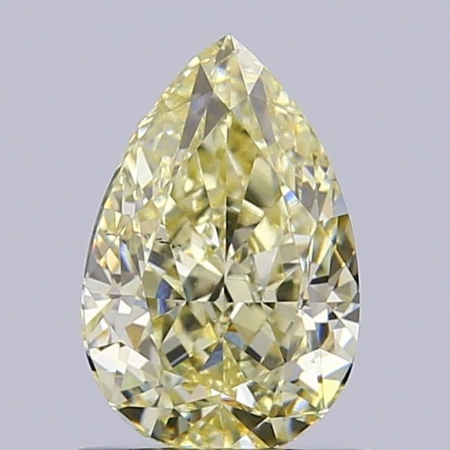 0.85 CT Fancy Light Yellow PEAR