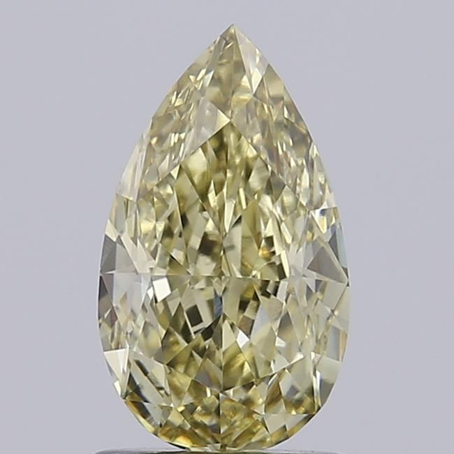 1.24 CT Fancy Yellow PEAR