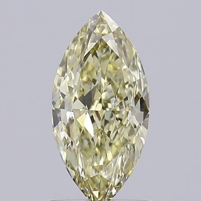 1.04 CT Fancy Light Yellow MARQUISE