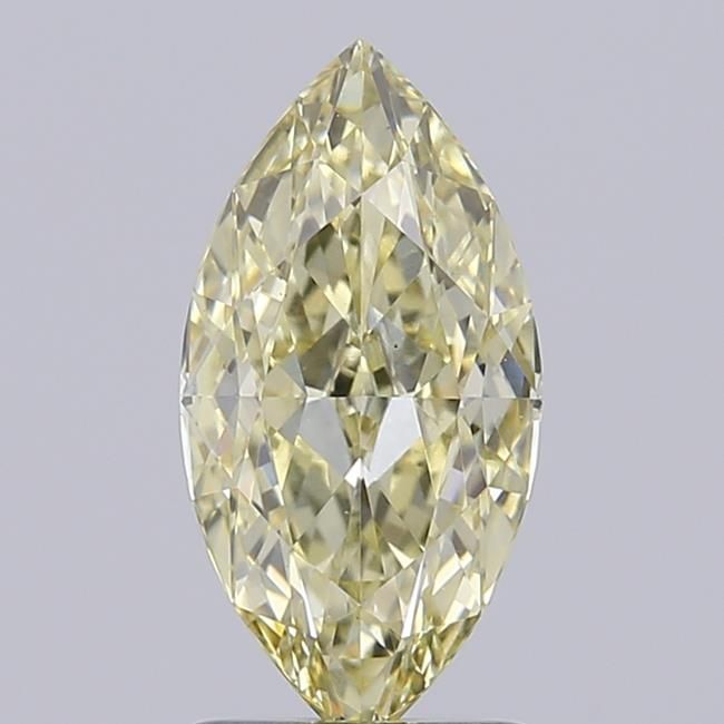 1.57 CT Fancy Yellow MARQUISE