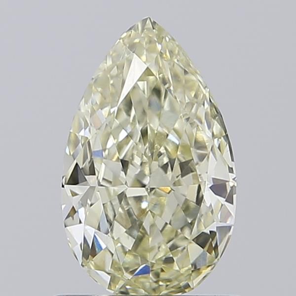 0.88 CT Fancy Light Yellow PEAR