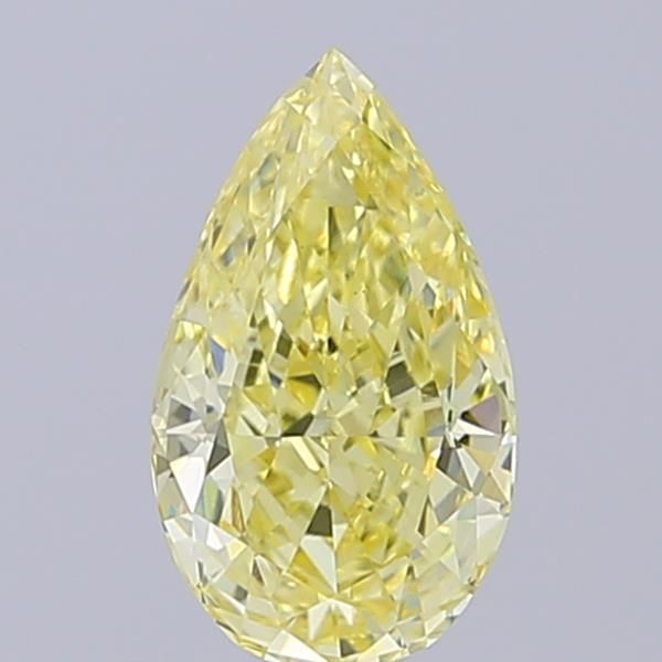 0.8 CT Fancy Yellow PEAR