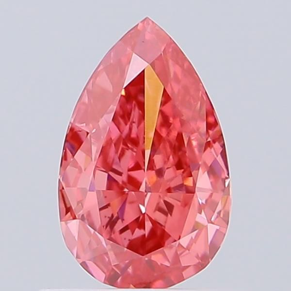 0.9 CT Fancy Vivid Pink PEAR