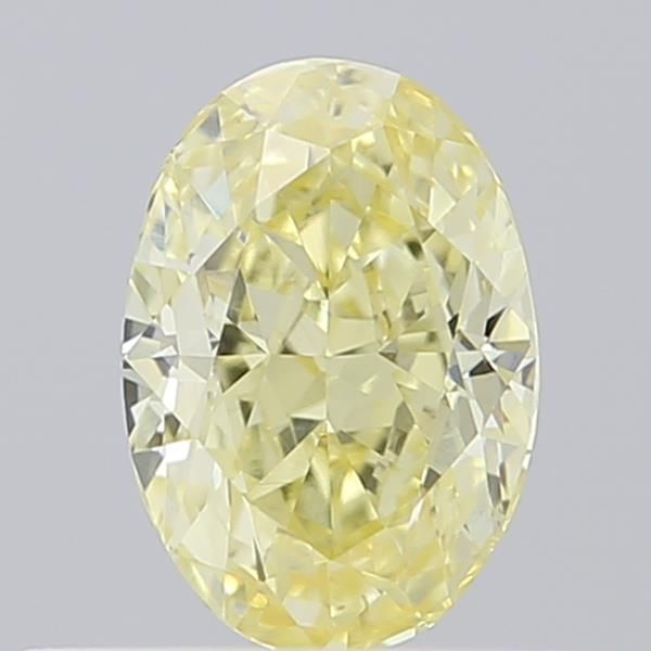 0.53 CT Fancy Yellow OVAL