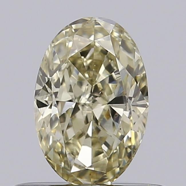 0.51 CT Fancy Yellow OVAL