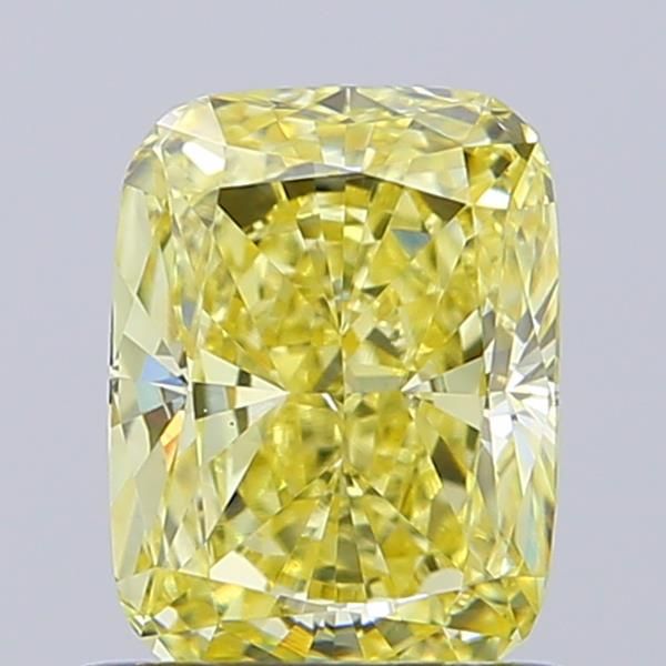 1.03 CT Fancy Intense Yellow CUSHION MODIFIED