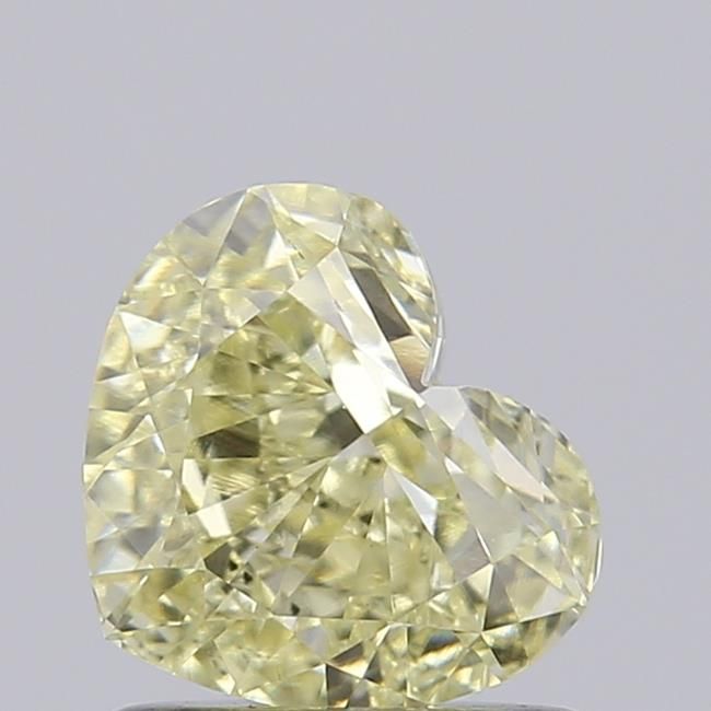 1.03 CT Fancy Yellow HEART