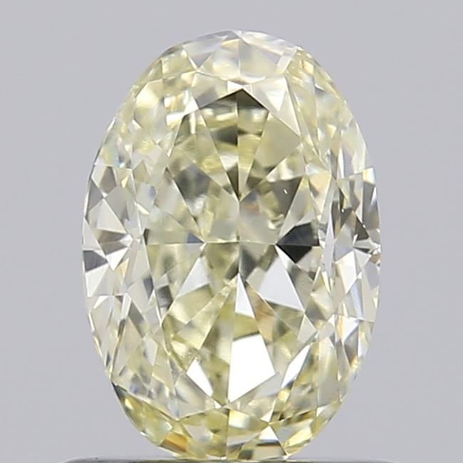 0.8 CT Fancy Light Yellow OVAL