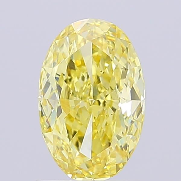 1.57 CT Fancy Intense Yellow OVAL