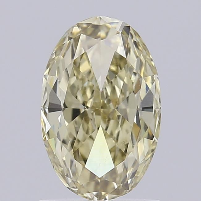 1.59 CT Fancy Light Yellow OVAL