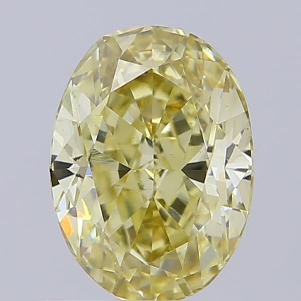 0.9 CT Fancy Yellow OVAL