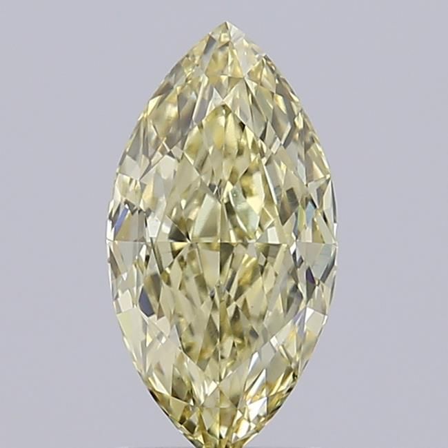 1.55 CT Fancy Yellow MARQUISE