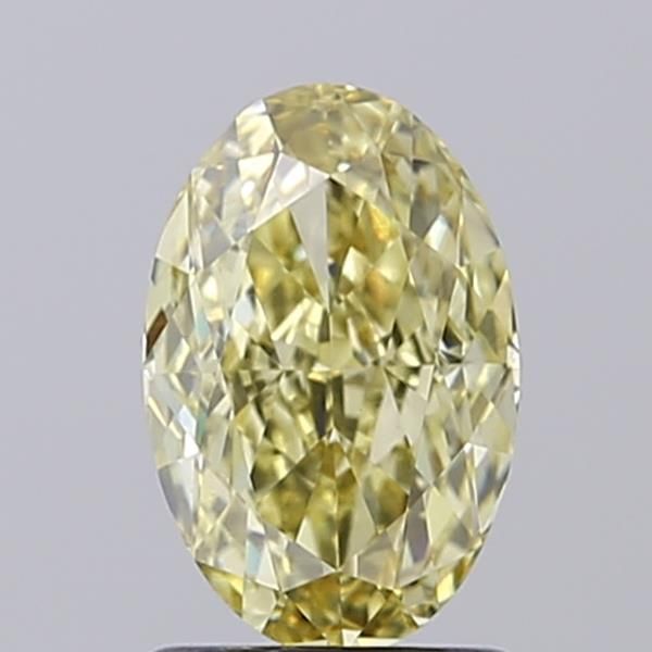 1.55 CT Fancy Intense Yellow OVAL