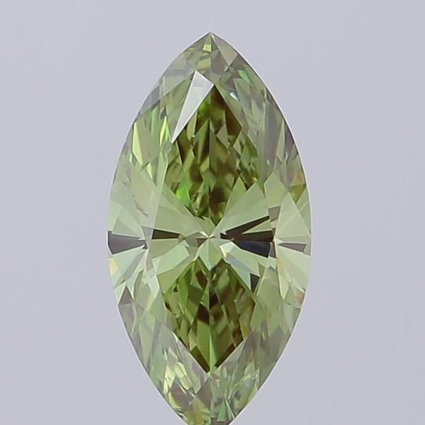 1.32 CT Fancy Vivid Green MARQUISE