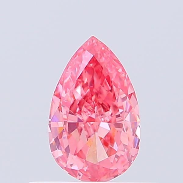 0.56 CT Fancy Vivid Pink PEAR