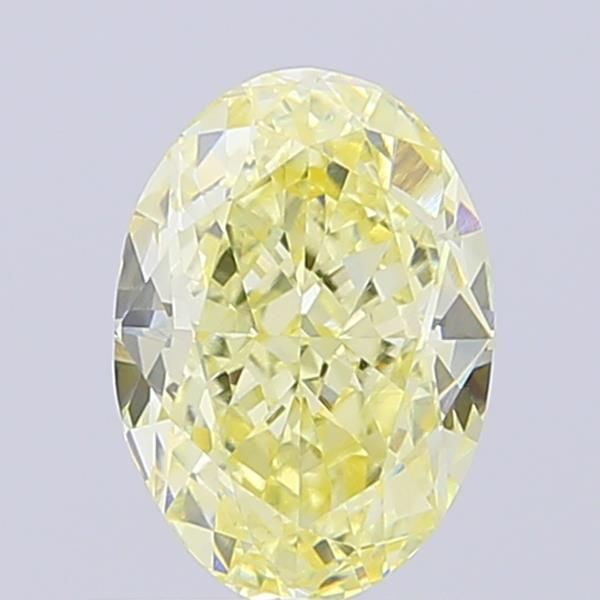 1.19 CT Fancy Light Yellow OVAL