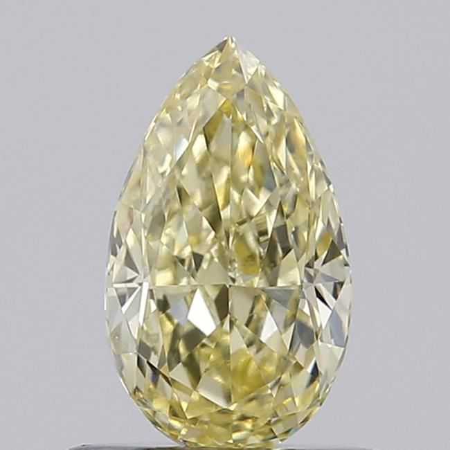 0.57 CT Fancy Light Yellow PEAR